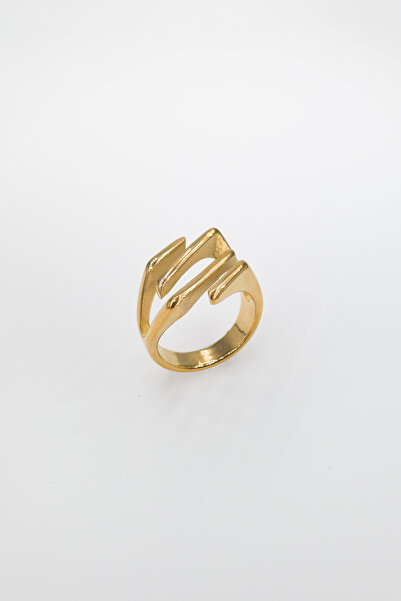 Stella Fortis Modern Design Stainless Steel Gold & Silver Ring |   Adjustable...