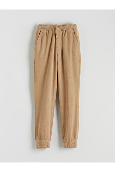LC Waikiki I Beli Corduroy Boy's Jogger Pants with Drawstring from Freezen Store