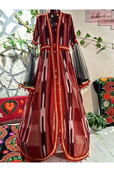 LABELLA COLLECTİON KINA KEŞAN KUMAŞ KAFTAN ELBİSE