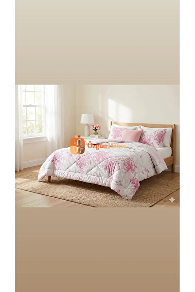 Dinarsu Natura Soft Çift Kişilik Desenli Yorgan
