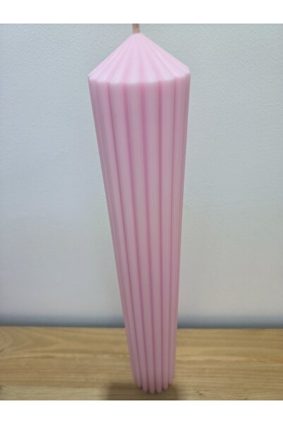 Luminari Grooved candle 40cm height, 6cm diameter