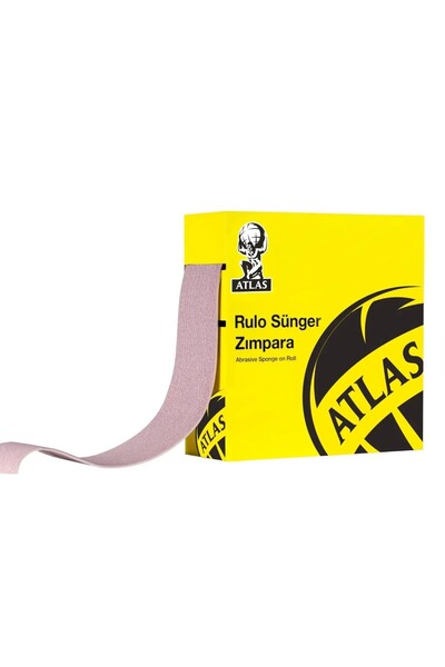 Atlas Zımpara Rulo Sünger Zımpara 150 Kum 115mm x 1 Metre