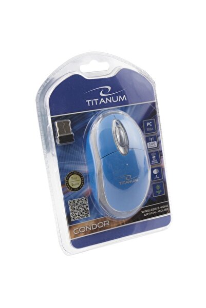 ESPERANZA Titanum tm120b – office, wireless 2.4 ghz, optical, 3 buttons + scr...