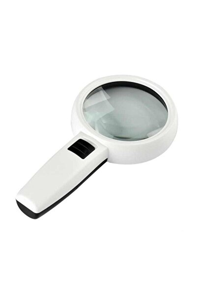 ForWhat 3Led 5X95Mm 10X19Mm Handheld Magnifier for Office Home Office Currenc...