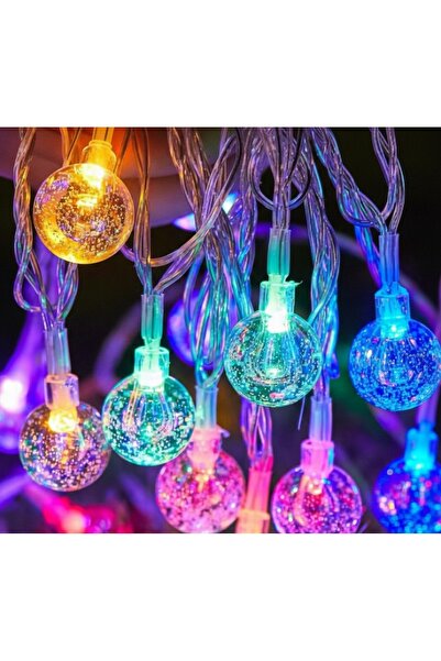 Urfakent Kristal Top Gün Işığı Dekoratif Işık 5 Metre 28 LED