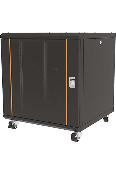AGER 12U 600X600 DEMONTE AGENA SERİSİ DİKİLİ TİP KABİNET (ON CITALI CAM C-S1 ...
