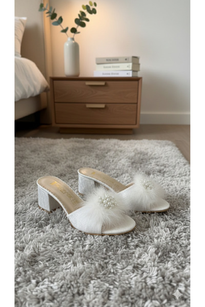 DARUGA Mules - White - Stylish/Night