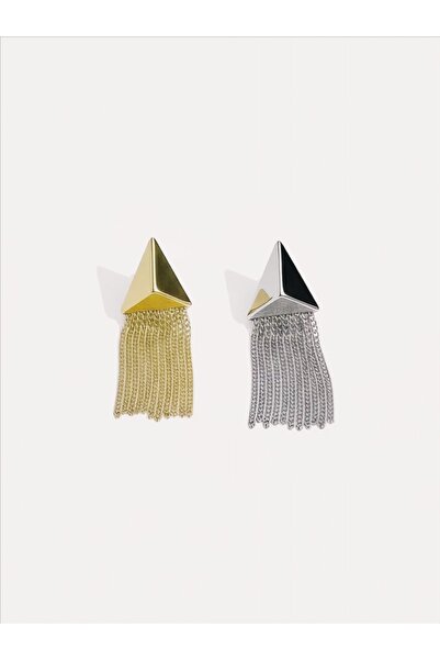 QA Quella Accessories أقراط نسائية من سلسلة خاصة بتصميم سلسلة على شكل سهم مع ...