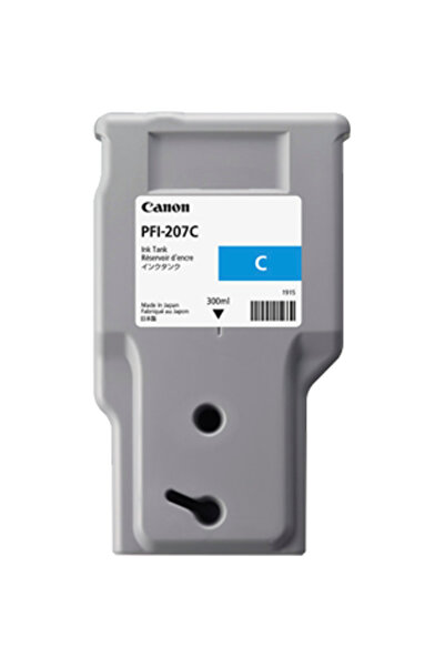 Canon Μελάνι PFI-207C Κυανό 300ml