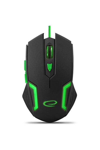 ESPERANZA Fighter Green Mx205 USB Negru/Verde