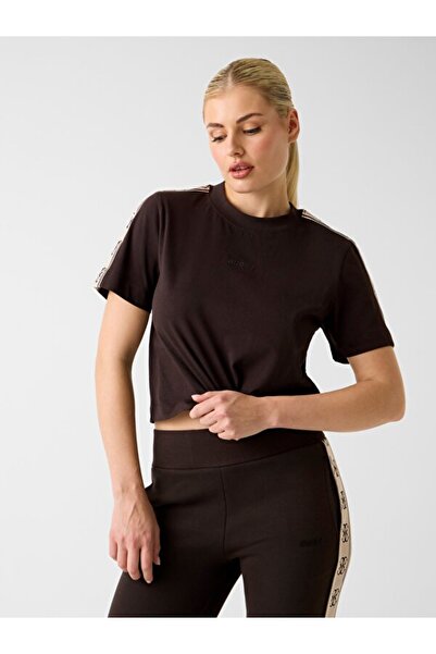 Guess Britney Kadın Aktif Boxy Fit T-Shirt