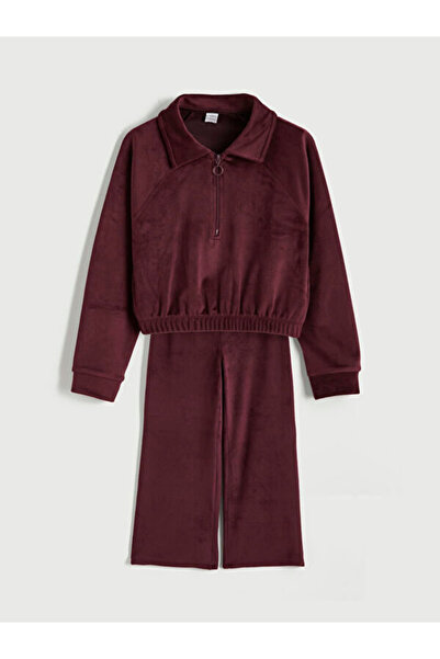 LC Waikiki Rmz Gi̇yi̇m Farkiyla Devrik Roba Girls' Sweatshirt and Sweatpants