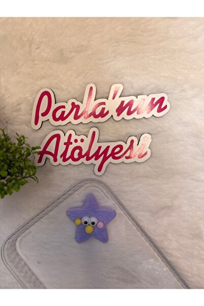 SOFT 0-3 років для немовлят з рідким волоссям та без волосся, фіолетова 3D-зірка