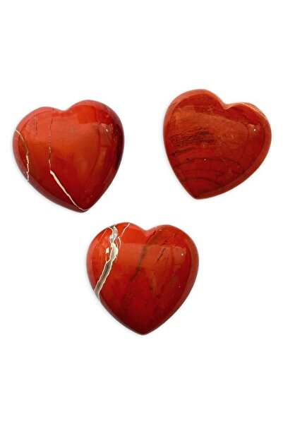 LAXMİ Red jasper heart - passion and vitality