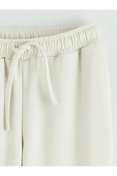 LC Waikiki Gray Elastic Waist Women's Jogger Pajama Bottoms