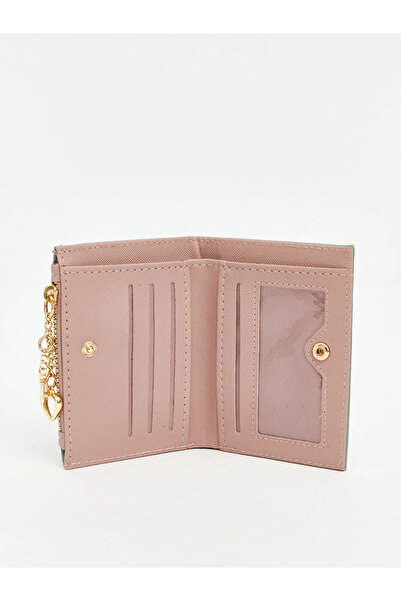 LC Waikiki محفظة نسائية بتفاصيل إكسسوارات خضراء