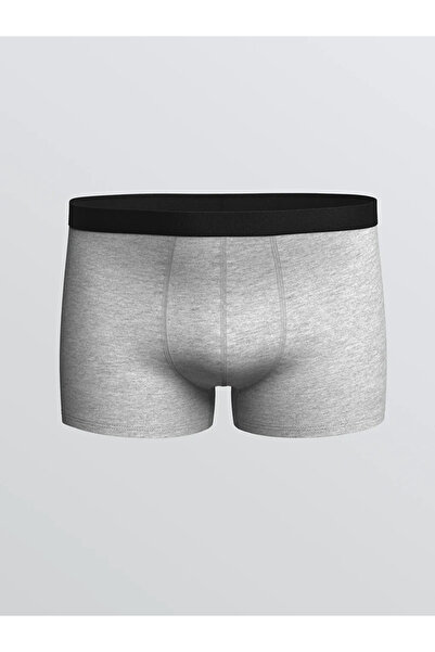 LC Waikiki Μαύρο Μεγάλο Μέγεθος Standard Fit Βαμβακερό Εύκαμπτο Ανδρικό Μποξε...