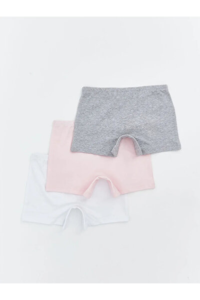 LC Waikiki Розови базови момичешки боксерки, 3 броя в пакет