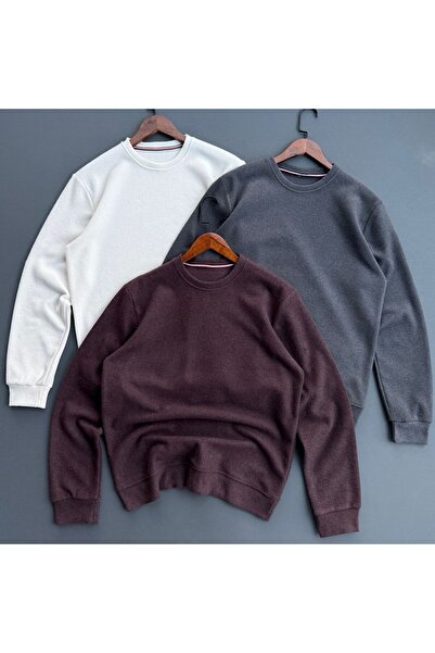 Beylerce 3 Unisex Knitted Fabric Sweaters