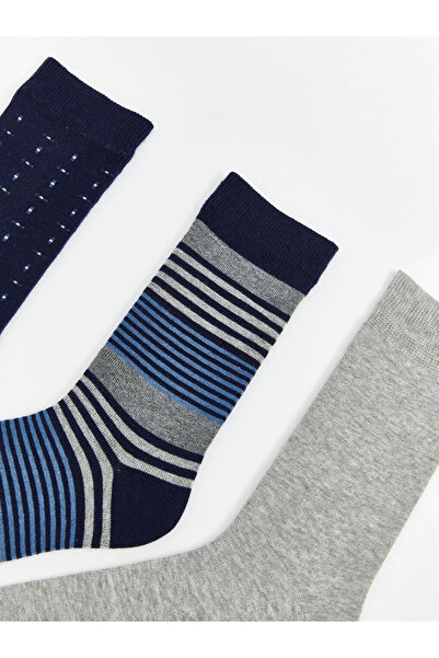 LC Waikiki Mixed Striped Men's Socks 5-Piece Set