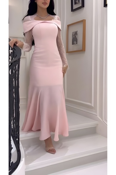 MEUON soft flesh dress
