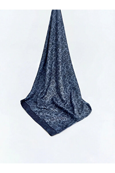 LC Waikiki Blue Patterned Women's Shawl