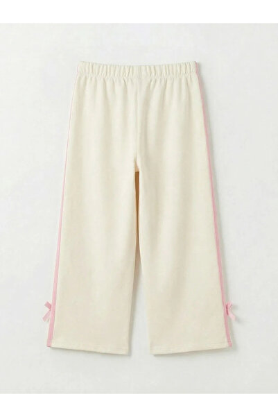 LC Waikiki Φόρμα για κορίτσια με σχέδιο Ecru Stitch και Angel Print