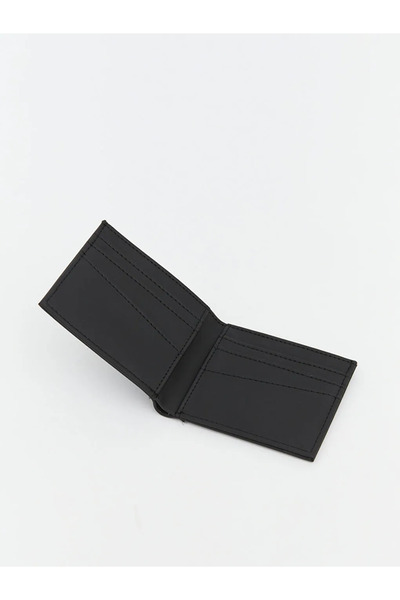 LC Waikiki Black Leather Look Men's Wallet