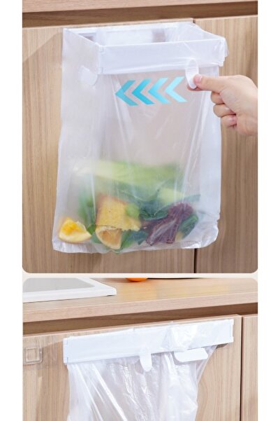 Epilons Self-Adhesive Foldable Bag Holder Apparatus