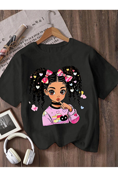 ELAN WEAR GIRL Τυπωμένο Oversize Γυναικείο/Ανδρικό Unisex Λευκό T-shirt