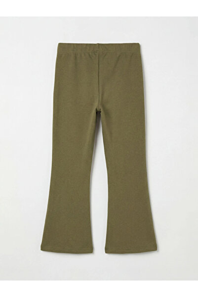 LC Waikiki Κοριτσίστικο φούτερ και κολάν με σχέδιο φιόγκου σε χρώμα εκρού