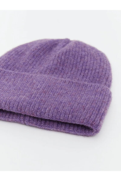 LC Waikiki Purple Basic Women's Beret