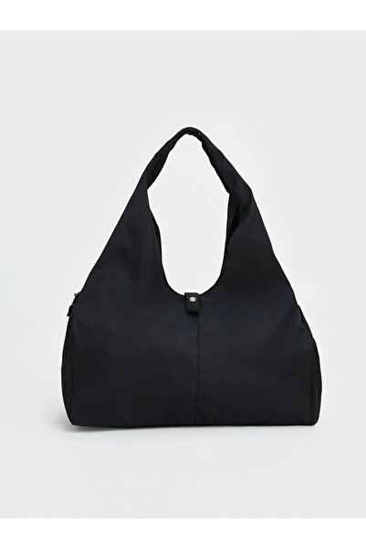 LC Waikiki Women's Black Zippered Shoulder Bag