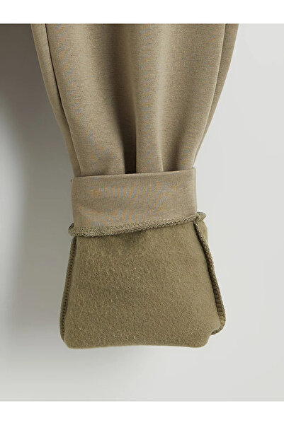 LC Waikiki Καφέ χοντρό ανδρικό παντελόνι jogger