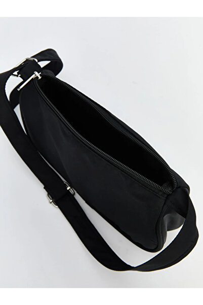 LC Waikiki Geantă de umăr pentru fete cu aspect de piele neagră