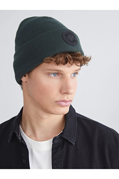 LC Waikiki Green basic men's beanie