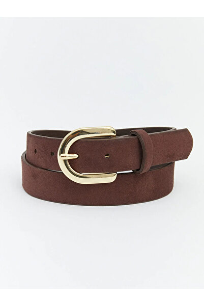 LC Waikiki Brown Suede Look Women's Belt