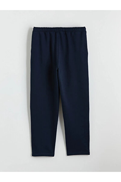 LC Waikiki Navy Blue Printed Boys' Sweatpants