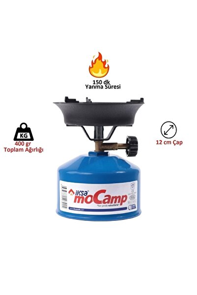 ozbience Doldurulabilir Mini Kamp Ocağı, Pratik Piknik Tüpü ve Kamp Kartuşu