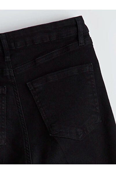 LC Waikiki Black Wideleg Women's Jeans