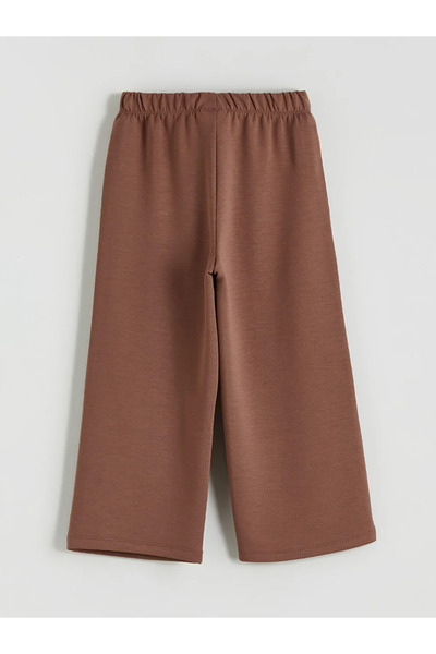 LC Waikiki Hanorac și pantaloni de trening pentru fete cu imprimeu ecru