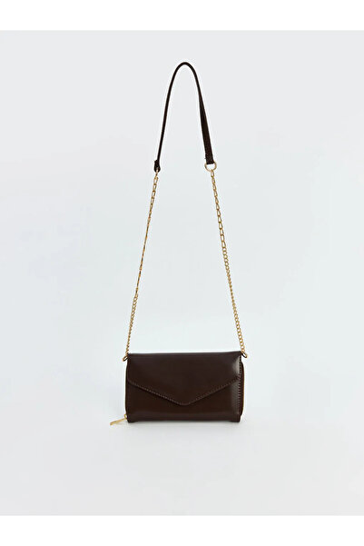 LC Waikiki Brown Chain Strap Women's Shoulder Bag