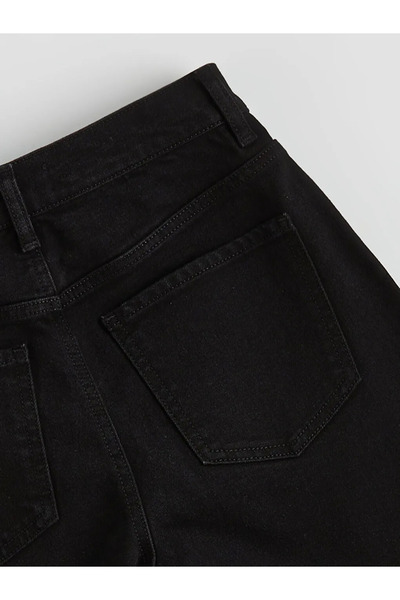 LC Waikiki Black Wideleg Women's Jeans