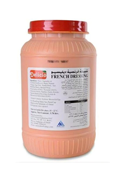 YABANEEZ FRENCH DRESSING "DELICIO" (CARTOON OF 4 PACKS)