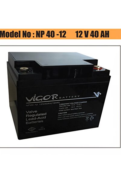 Vigor Np40 12v 40 Ah KURU TİP