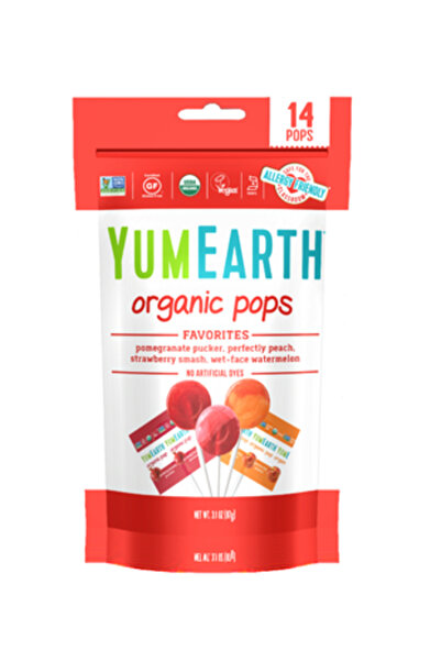 YABANEEZ FRUIT POPS (14 PIECE) "YUMEARTH"