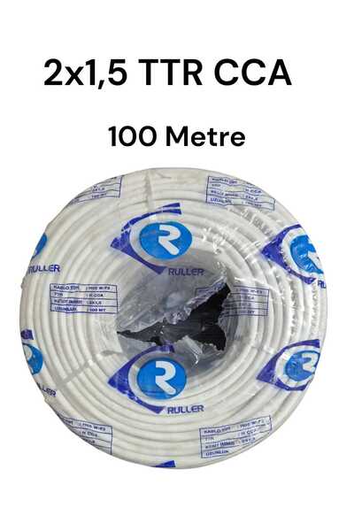 Ms Ruller 2x1.5 Ttr Cca Tam Kesit Kablo 100 Metre