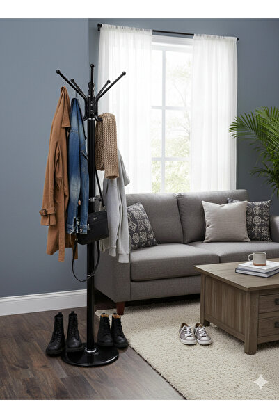 co arma Clothes rack stand, coat hanger, clothes hanger - 40X40X175 cm