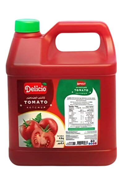 YABANEEZ KETCHUP "DELICIO" (CARTOON OF 4 PACKS)