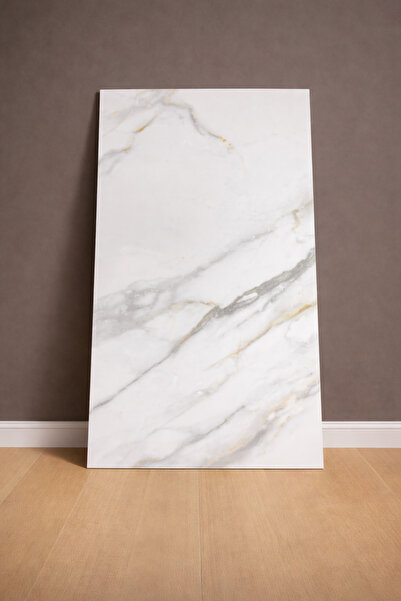 UKAB DEKOR 30X60 cm Kendinden Yapışkanlı Seramik Görünümlü Dekoratif Duvar, B...